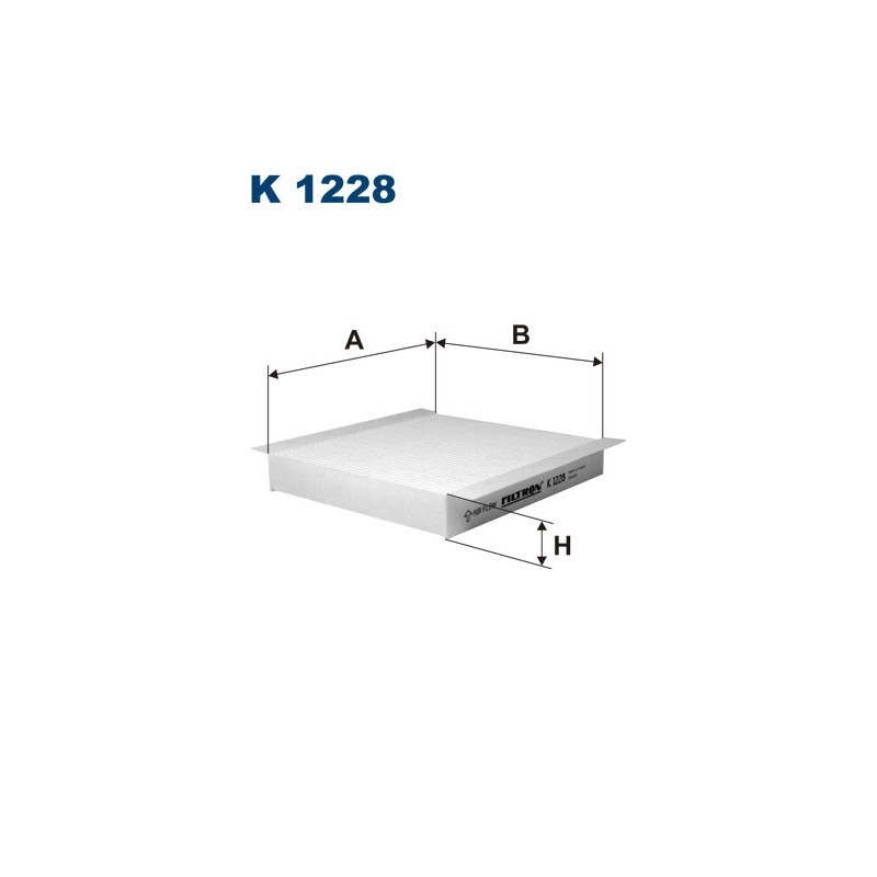 K1228 Filtr Kabinowy Filtron