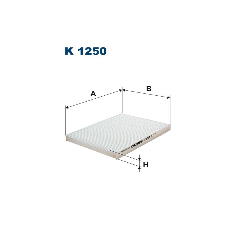 K1250 Filtr Kabinowy Filtron