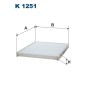 K1251 Filtr Kabinowy Filtron