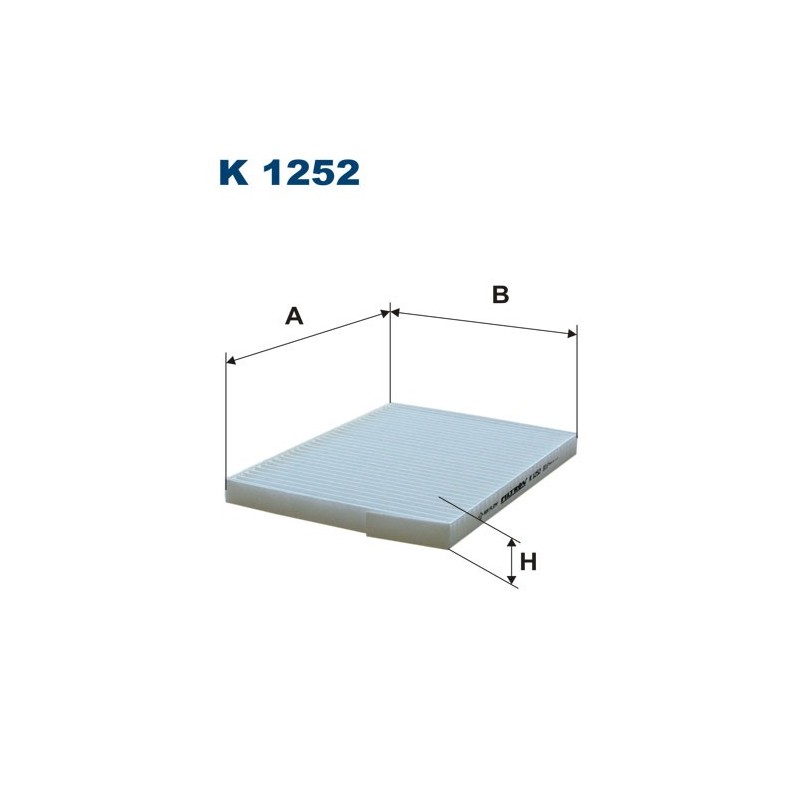 K1252 Filtr Kabinowy Filtron