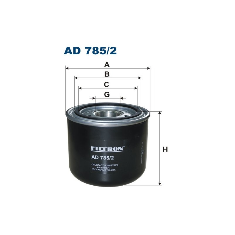AD785/2 Osuszacz Filtron