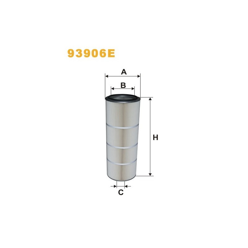 93906E Filtr Powietrza Wix