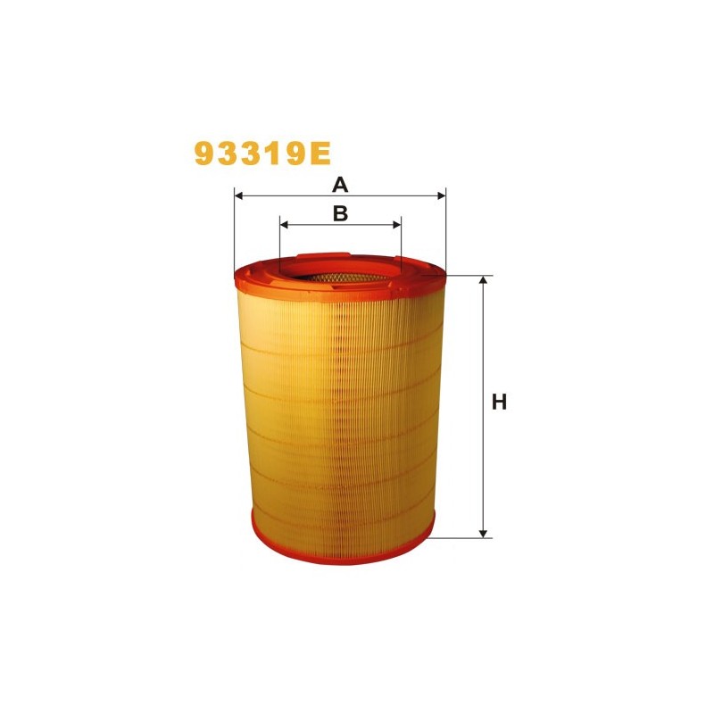 93319E Filtr Powietrza Wix