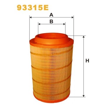 93315E Filtr Powietrza Wix