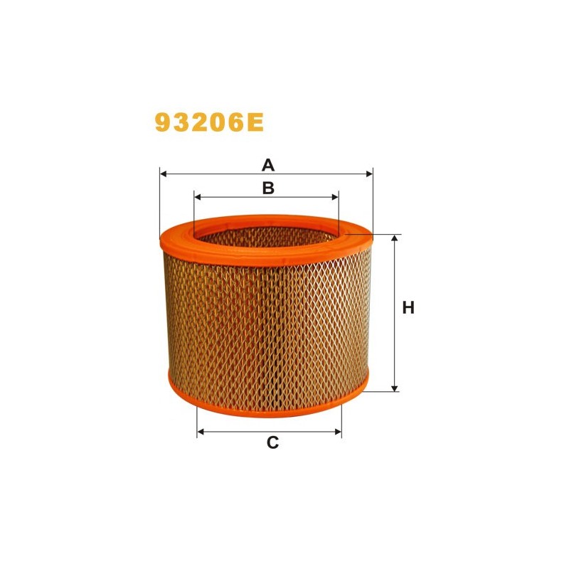 93206E Filtr Powietrza Wix