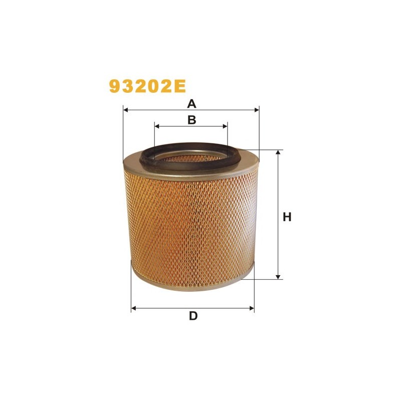 93202E Filtr Powietrza Wix