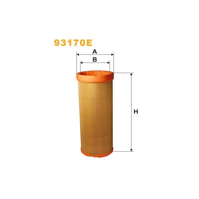 93170E Filtr Powietrza Wix