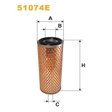 51074E Filtr Oleju Wix