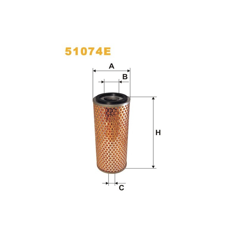 51074E Filtr Oleju Wix