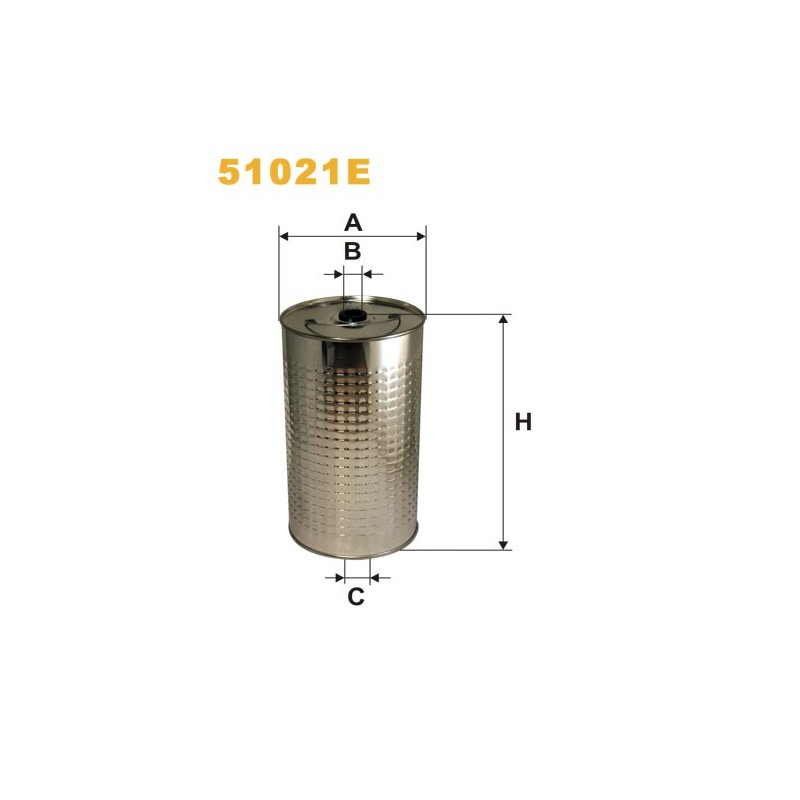 51021E Filtr Oleju Wix