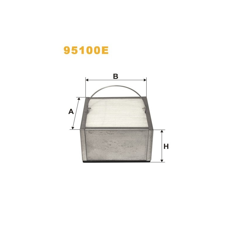 95100E Filtr Paliwa Wix