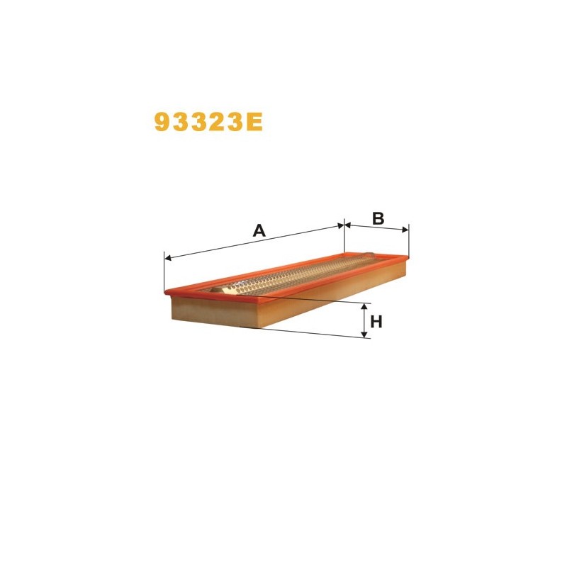 93323E Filtr Powietrza Wix