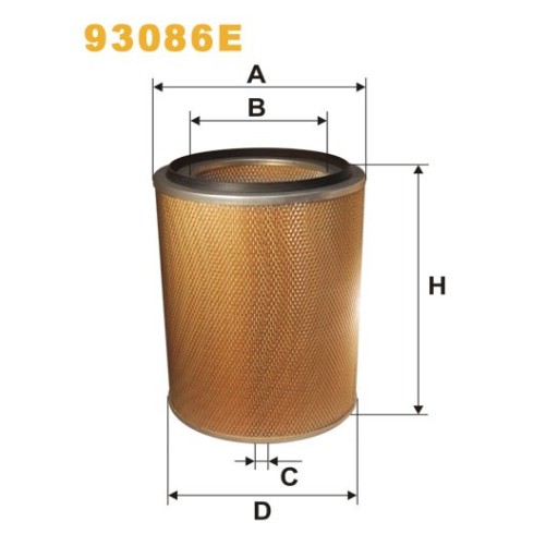 93086E Filtr Powietrza Wix