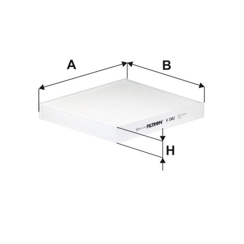 K1382 Filtr Kabinowy Filtron