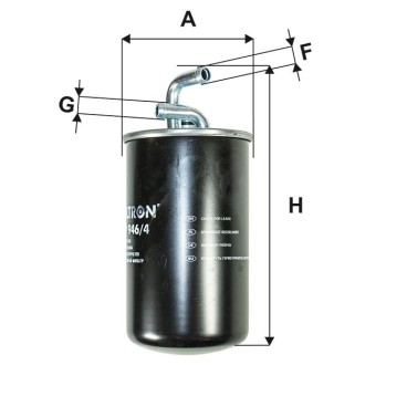 Filtr Paliwa Filtron PP946/4