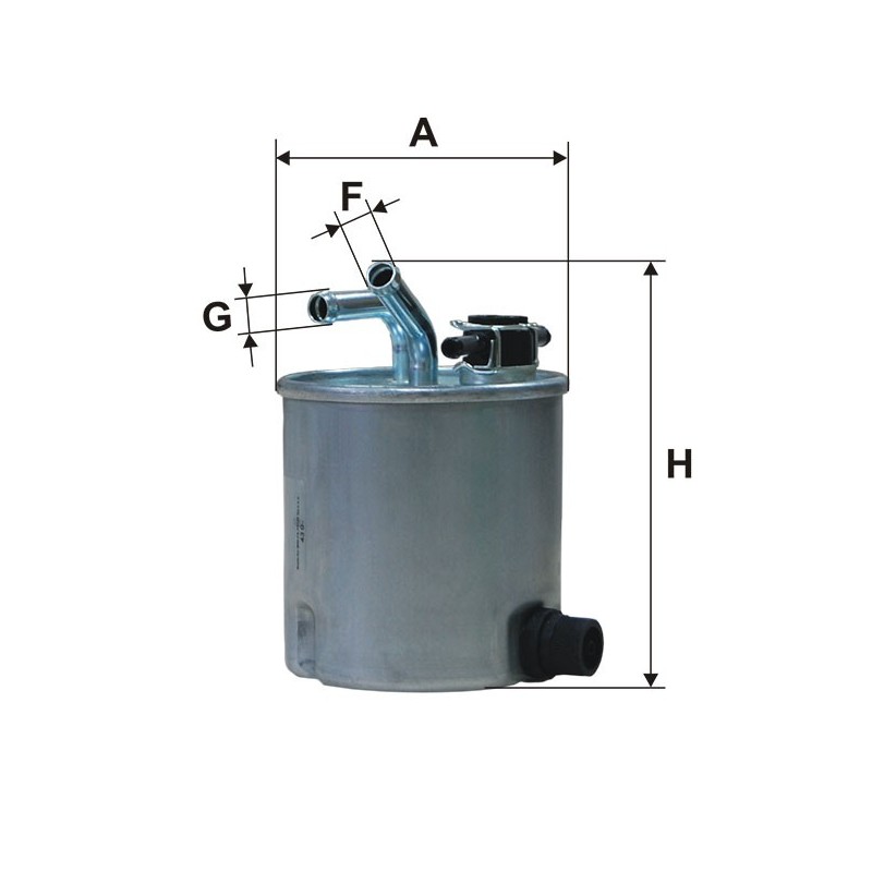 PP857/6 Filtr Paliwa Filtron