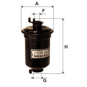 Filtr Paliwa Filtron PP863/3