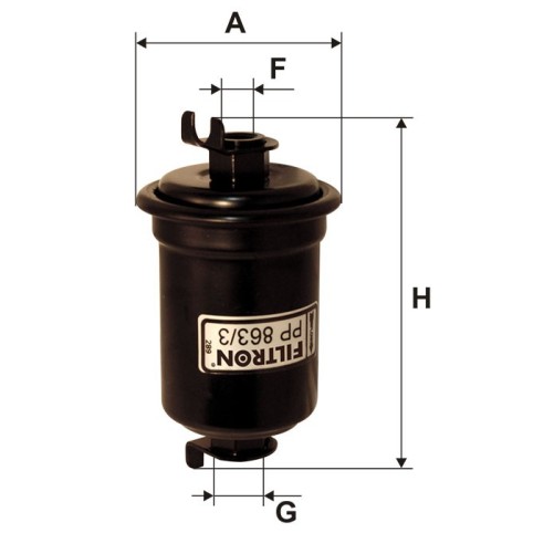Filtr Paliwa Filtron PP863/3