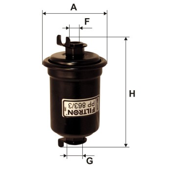 Filtr Paliwa Filtron PP863/3