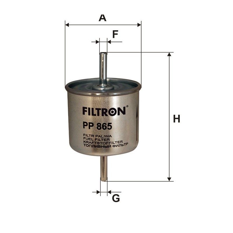 PP865 Filtr Paliwa Filtron