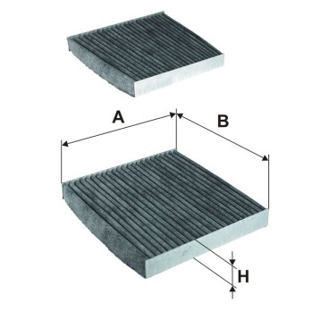 K1336A-2X Filtr Kabinowy Filtron