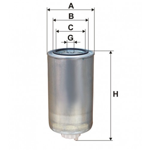 95107E Filtr Paliwa Wix