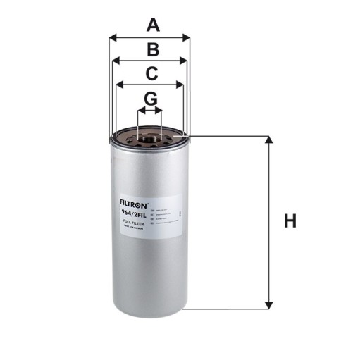PP964/2 Filtr Paliwa Filtron