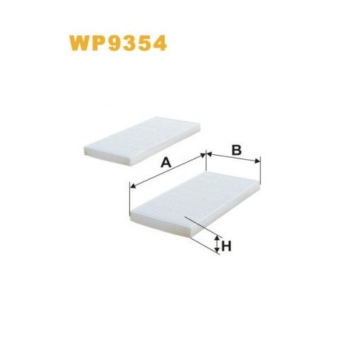 WP9354 Filtr Kabinowy Wix