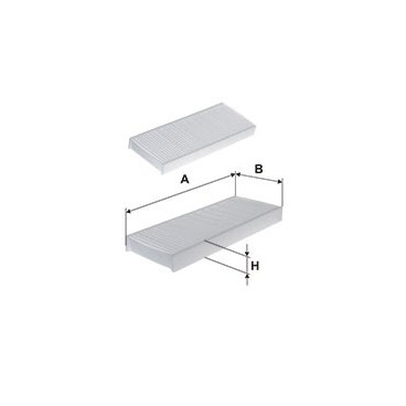 WP9376 Filtr Kabinowy Wix