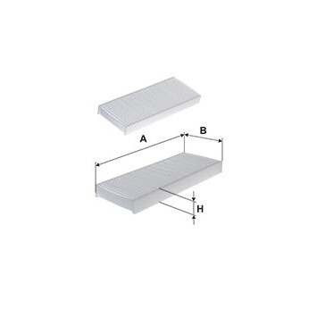 WP9376 Filtr Kabinowy Wix