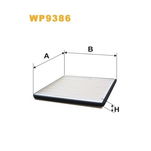 WP9386 Filtr Kabinowy Wix