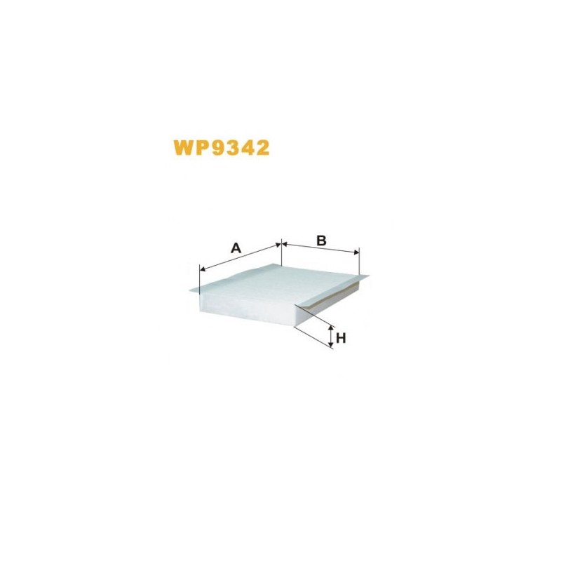 WP9342 Filtr Kabinowy Wix