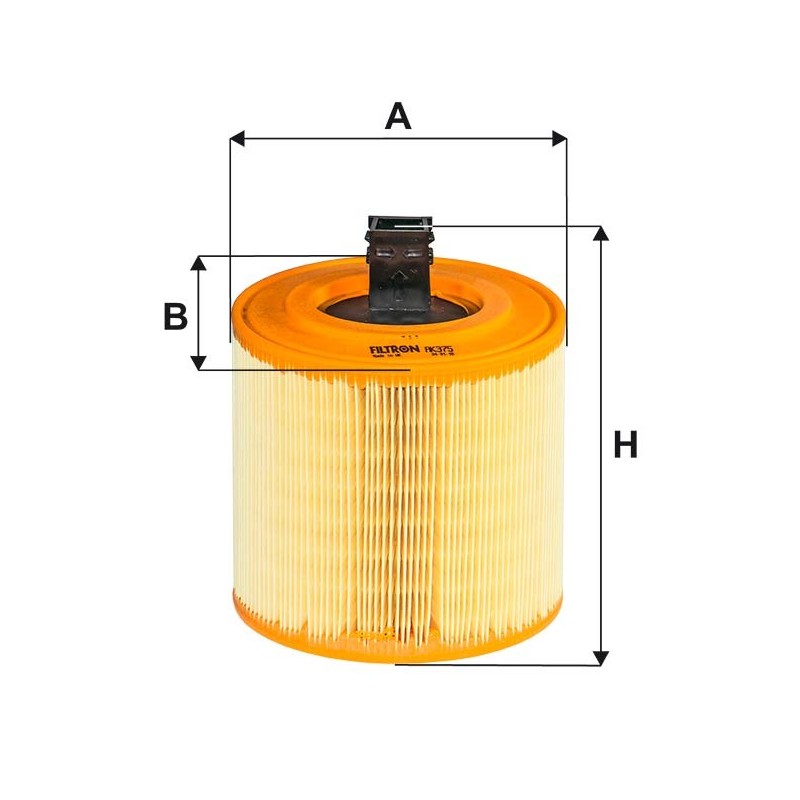 AK 375 Filtr Powietrza Filtron AK 375 Filtr Powietrza Filtron