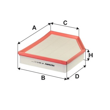 AP 180/5 Filtr Powietrza Filtron
