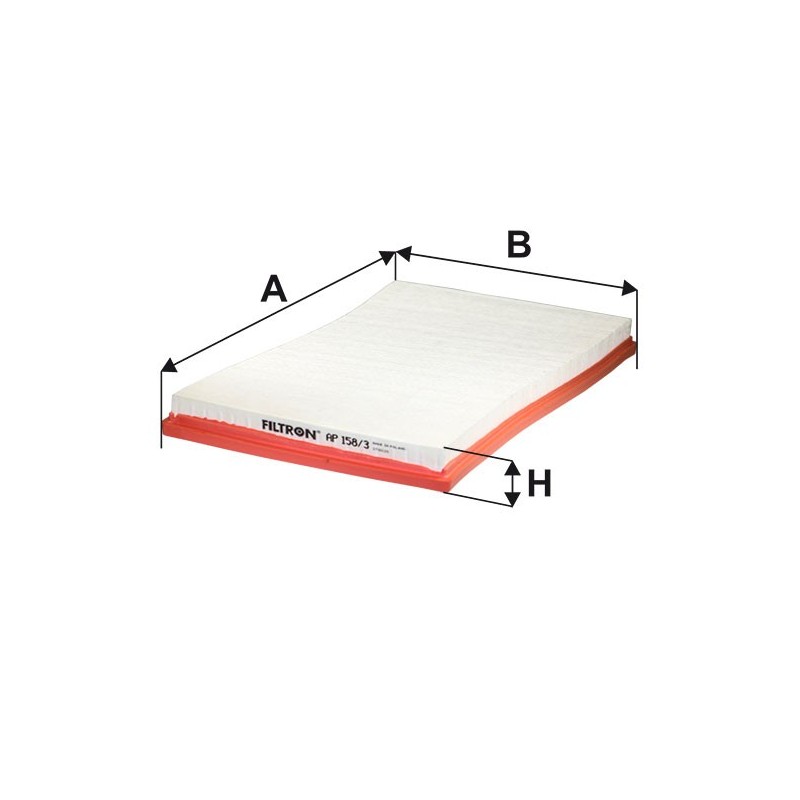 AP 158/3 filtr Powietrza Filtron