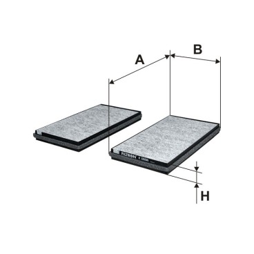 K 1160A-2X Filtr Powietrza Filtron