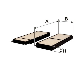 K 1212-2X Filtr Powietrza Filtron