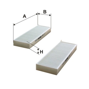 K 1227-2X Filtr Powietrza Filtron