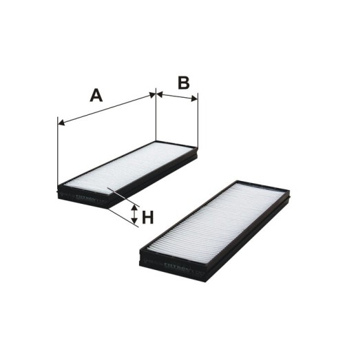 K 1257-2X Filtr Powietrza Filtron