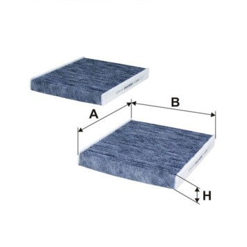 K 1260A-2X Filtr Powietrza Filtron