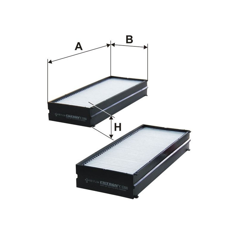 K 1280-2X Filtr Powietrza Filtron K 1280-2X Filtr Powietrza Filtron