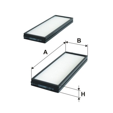 K 1357-2X Filtr Powietrza Filtron