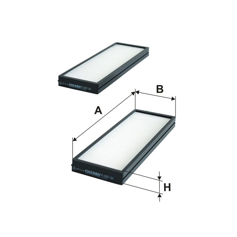 K 1357-2X Filtr Powietrza Filtron
