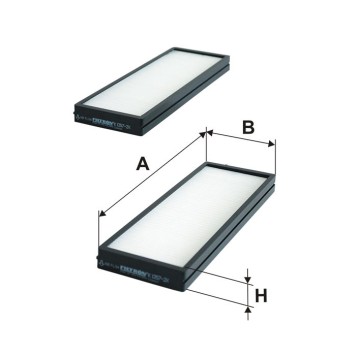 K 1357-2X Filtr Powietrza Filtron
