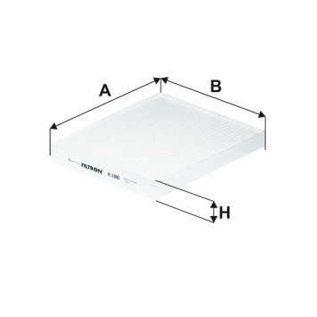K 1381 Filtr Powietrza Filtron