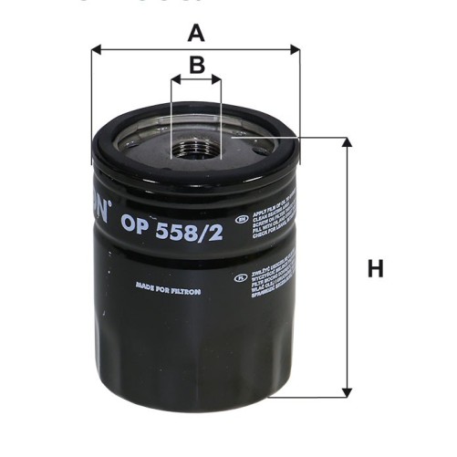 OP 558/2 Filtr oleju Filtron