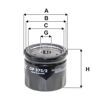OP 575/2 Filtr oleju Filtron
