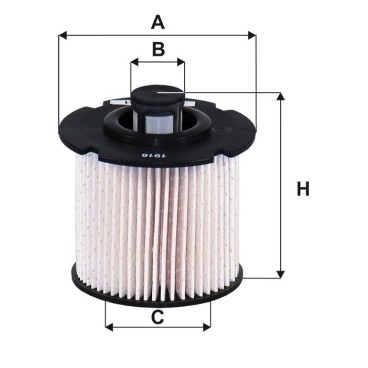 PE 816/9 filtr paliwa Filtron