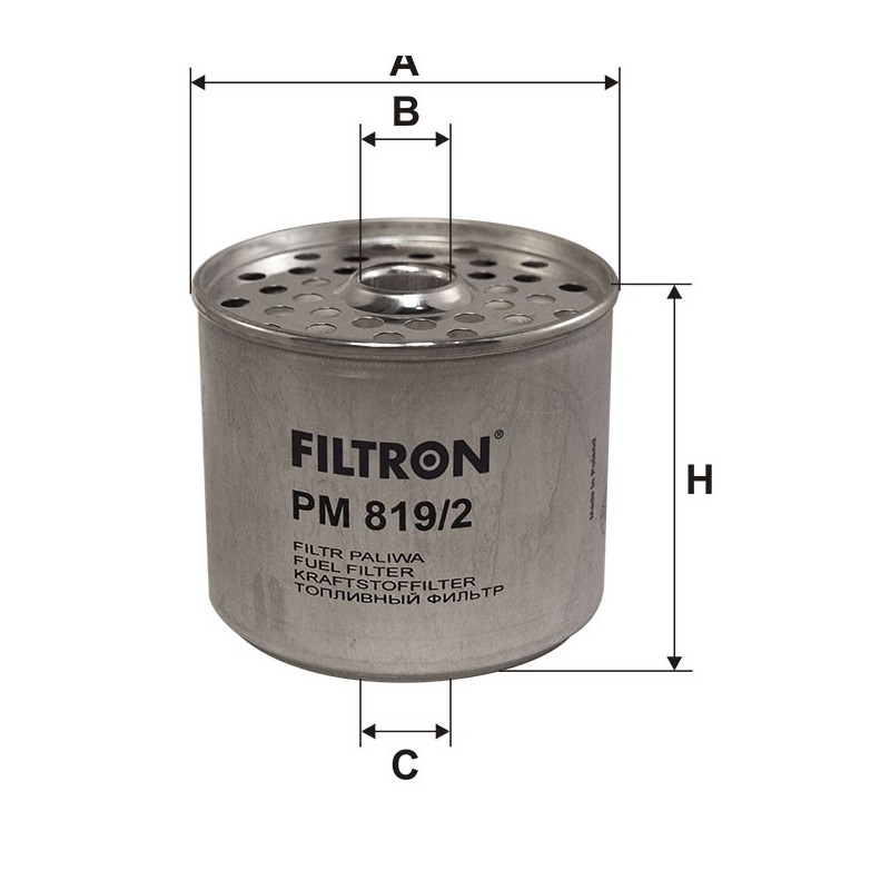 PM819/2 Filtr paliwa Filtron