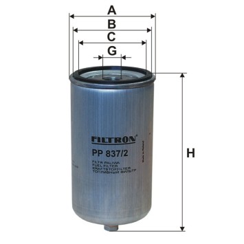 PP 837/2 Filtr paliwa Filtron